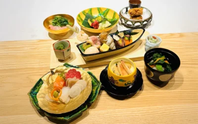 Spring Flavors Sushi Kaiseki Course in April 2025